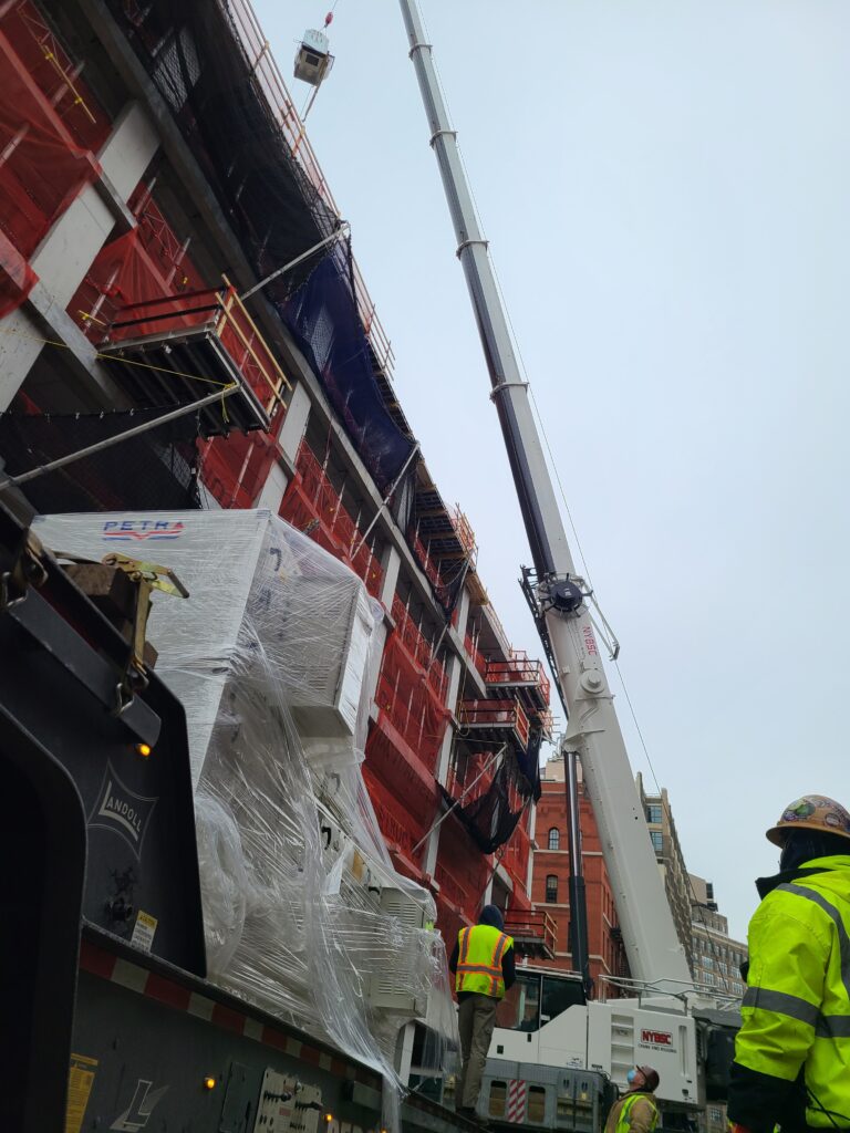 boom crane rigging new york